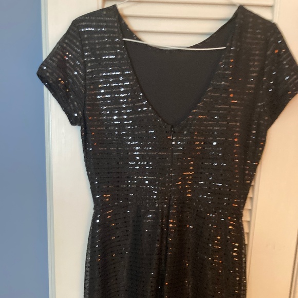 Chetta B. black sequence gown - Picture 4 of 5